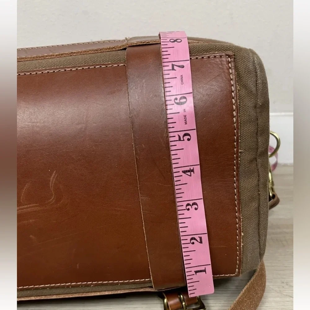 White Wing Business/ Travel Duffel waxed Bag.